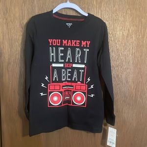 Boys Valentine Shirts - Kid Size 6 - 2 Shirts